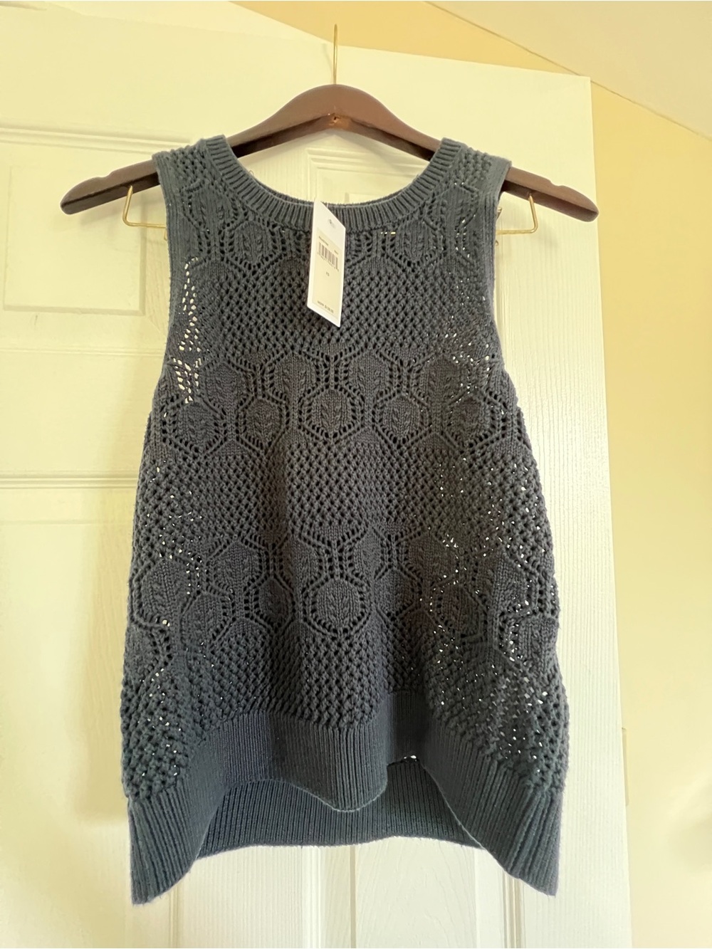 NWT Splendid Sleeveless Knit Tank Top - Navy